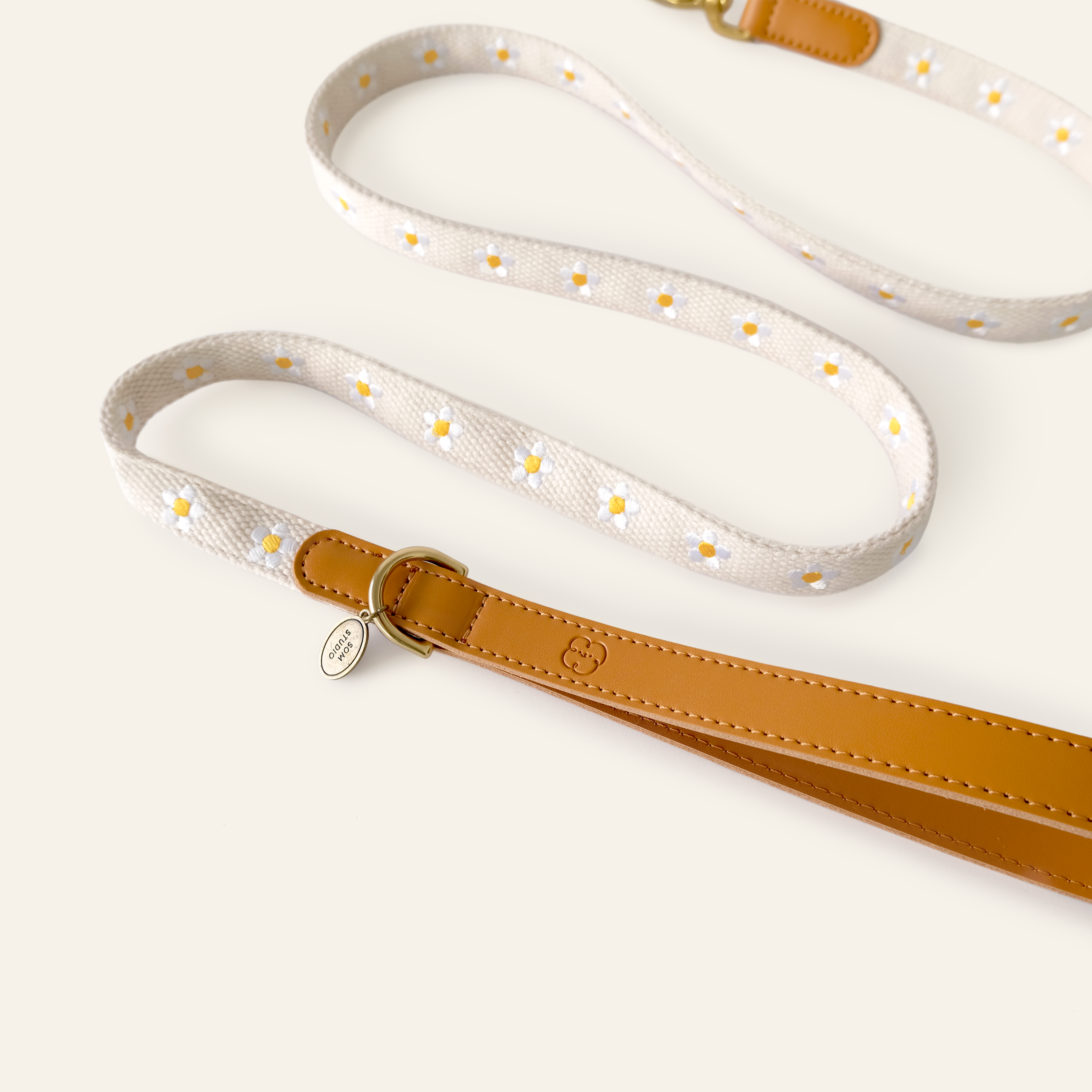 Daisy Dog Leash - Beige