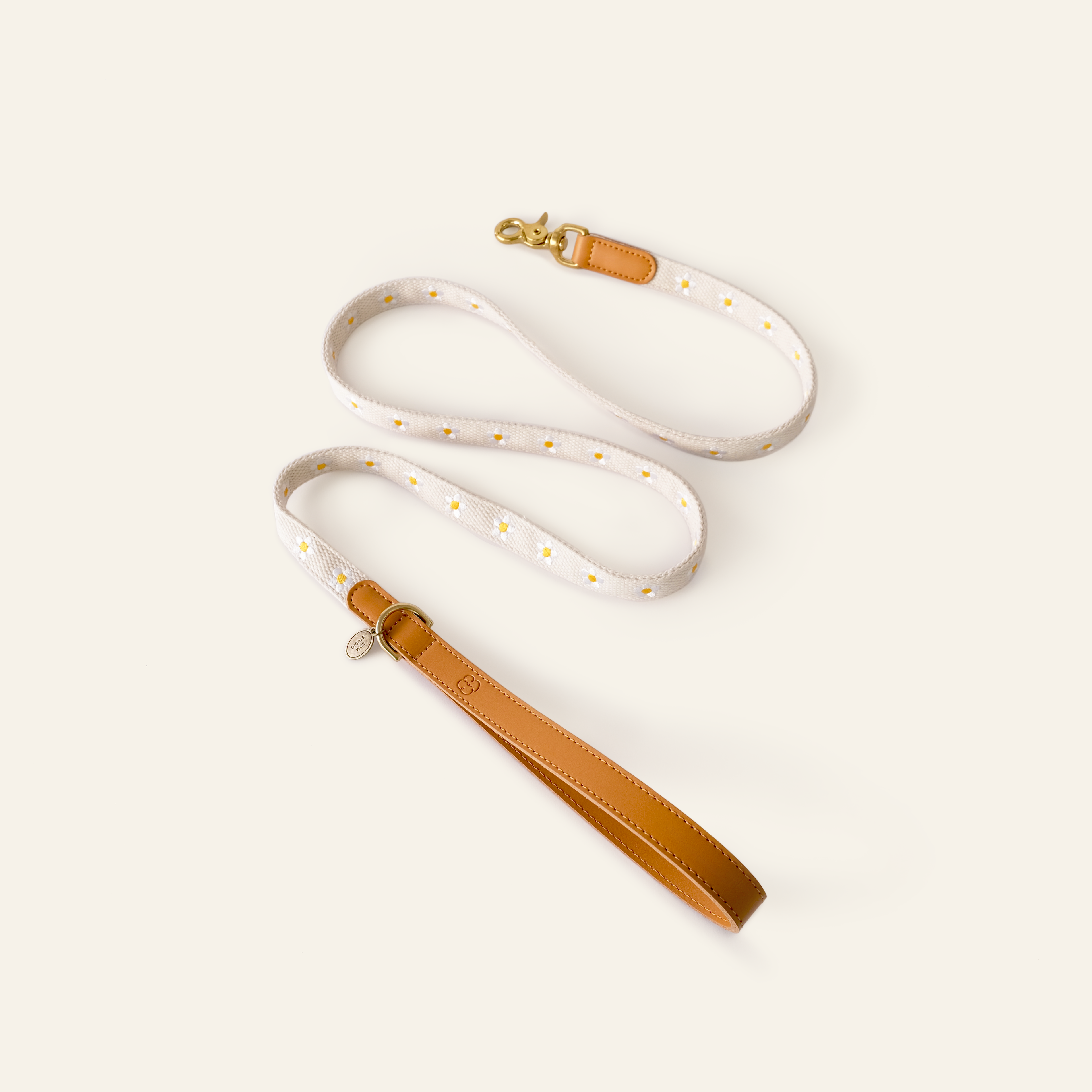Daisy Dog Leash - Beige