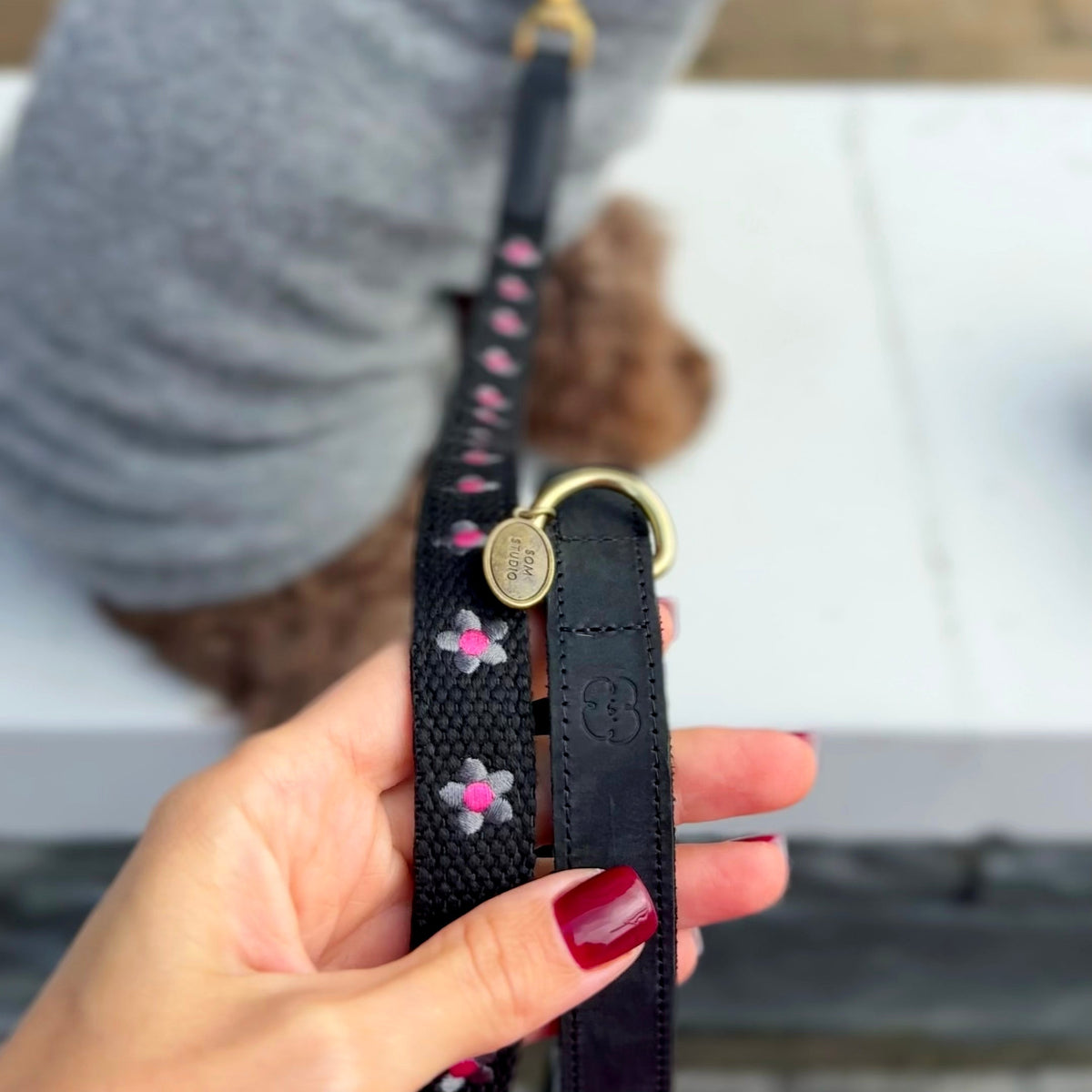 Daisy Dog Leash - Black