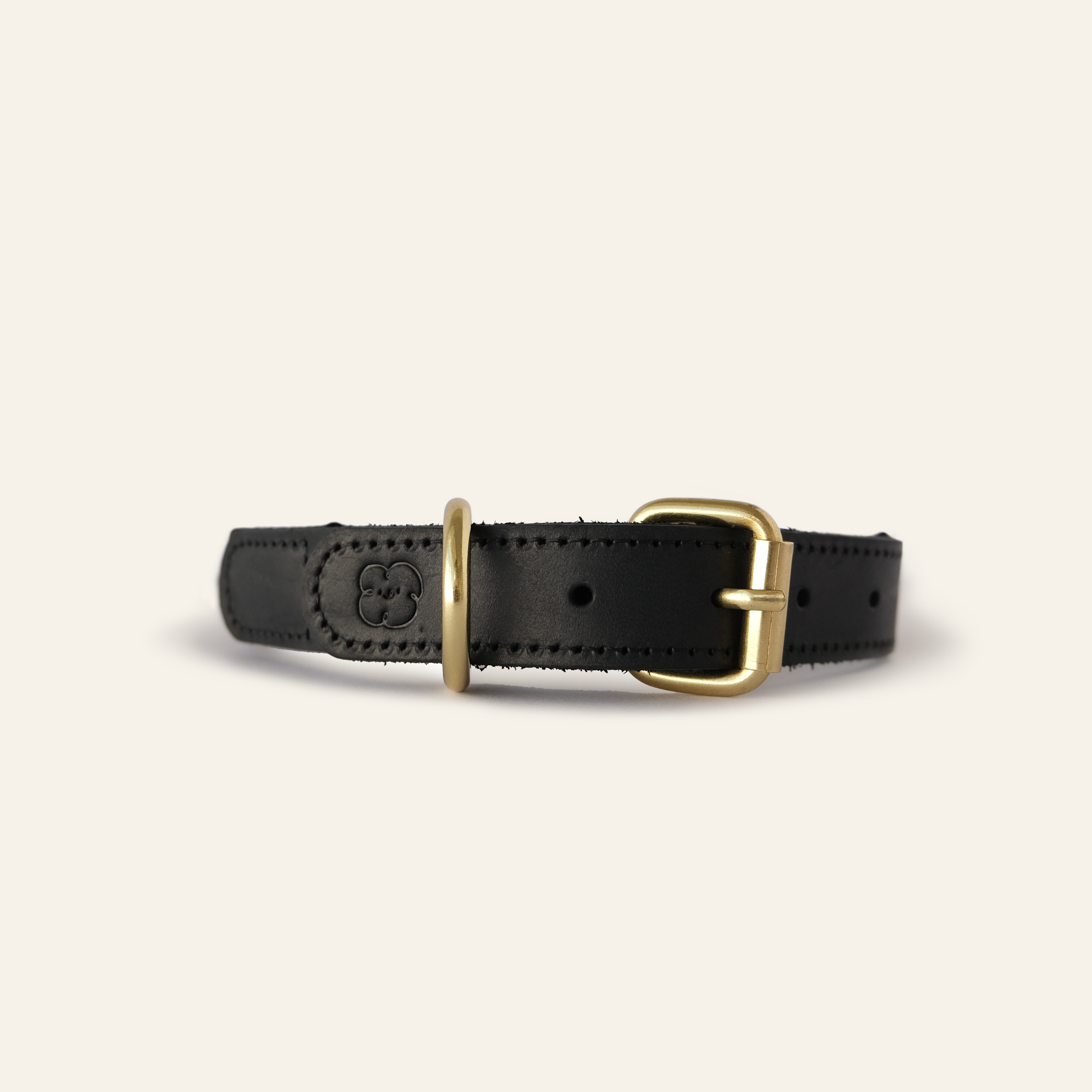 Daisy Dog Collar - Black